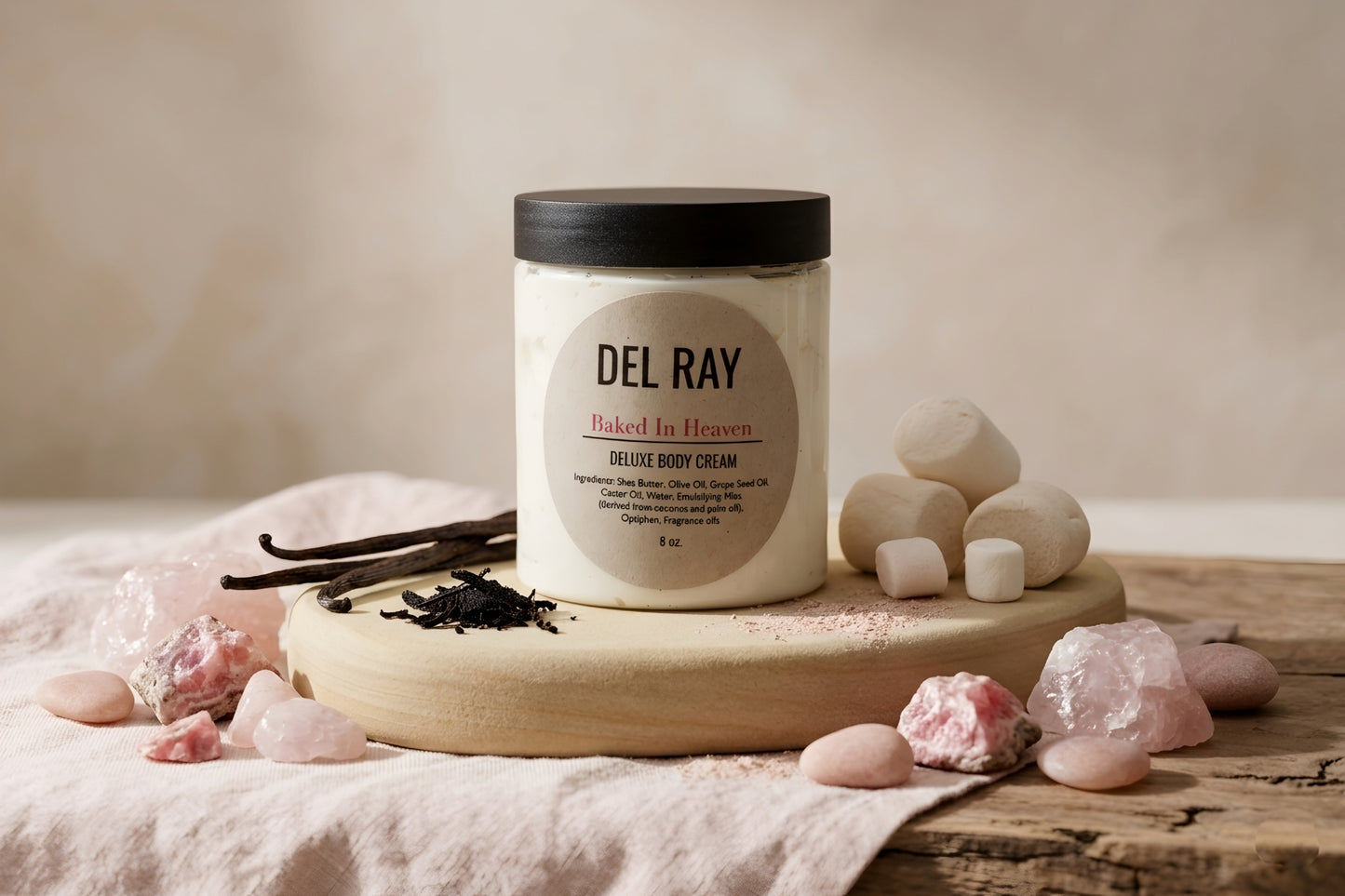 Baked In Heaven-Deluxe Body Cream(8oz)